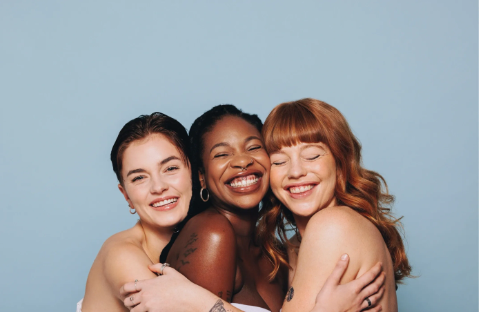 Diverse community group gathering